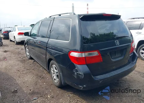 2005 Honda Odyssey Ex-L z USA, uszkodzony, nr VIN 5FNRL38635B036265